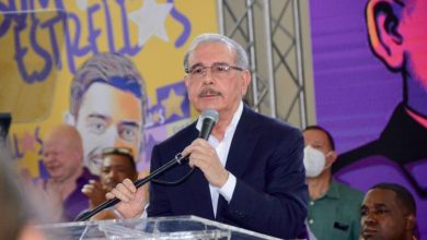 Photo of Danilo Medina: «Solo les pedimos no nos hagan retroceder 20 años atrás…»